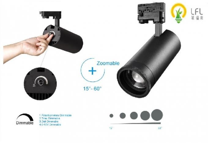 New Zoomable track lighting with dimmable swithes 5yrs warrenty