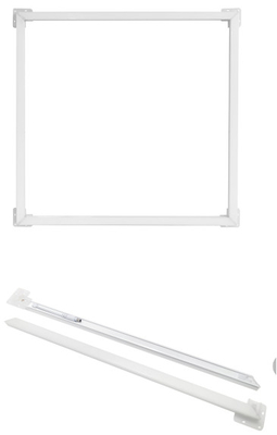 48W LED Slim Panel with 30000 Hours Lifespan Recessed/Suspended Installation