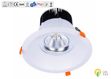 COB LED Chips Commercial LED Downlight With Aluminum Alloy Shell 5400lm - 6075lm
