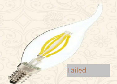 Nostalgic Tailed Candle Decorative LED Bulbs With ARC Filament D35*118mm