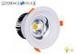 Aluminum Commercial LED Recessed Downlights , AC 86V - 264V Small LED Downlights