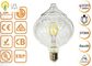 Clear Glass Decorative Led Light Bulbs , Dimmable Tip Pumpkin LED Chandelier Bulbs