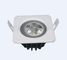 Water Proof  IP65 2.5" Square Commercial Downlights 7W COB 650lm 5 Years Warrenty